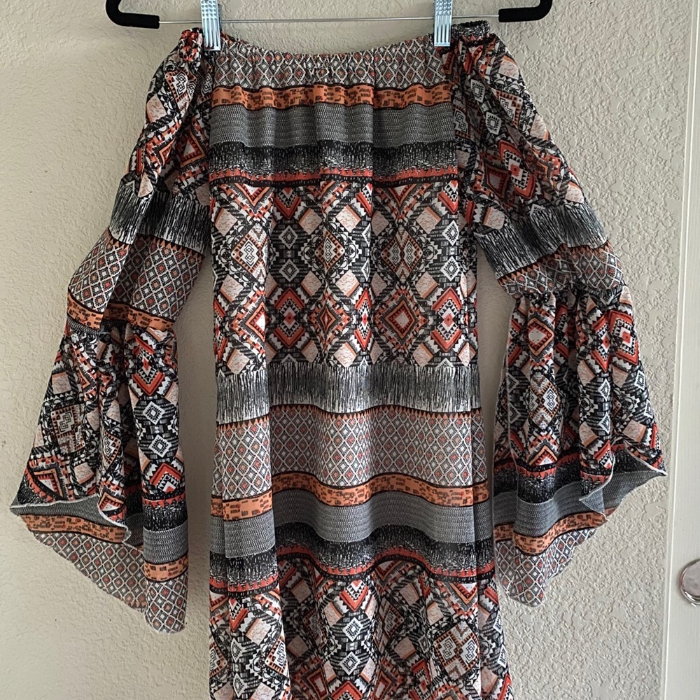 Sheer silky dress